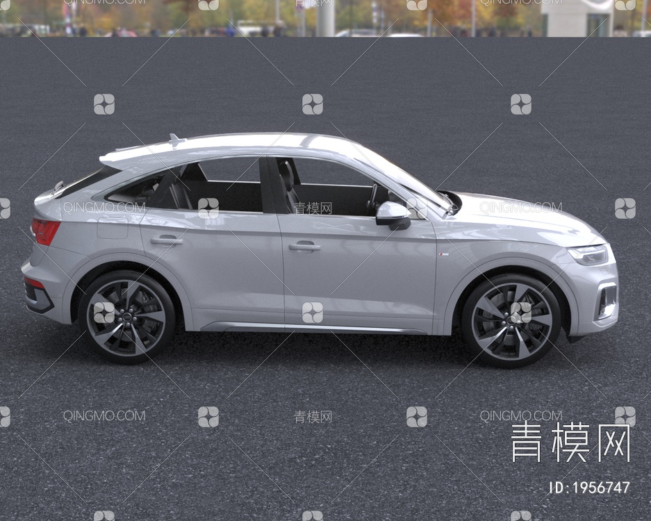 2022款奥迪Q5Sportback汽车3D模型下载【ID:1956747】