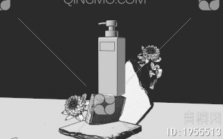 生活用品 香水化妆品3D模型下载【ID:1955513】