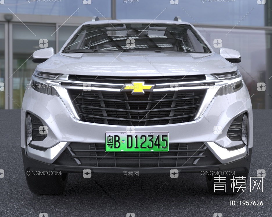 2022款雪佛兰Equinox汽车低配版3D模型下载【ID:1957626】