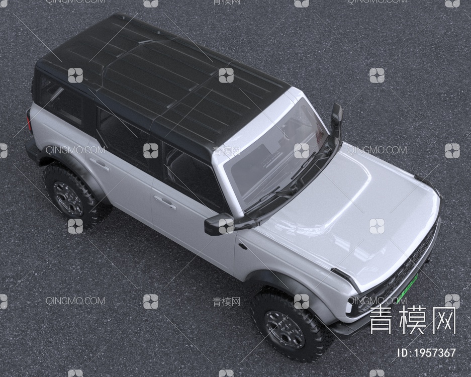 2022款福特烈马BroncoSport汽车3D模型下载【ID:1957367】