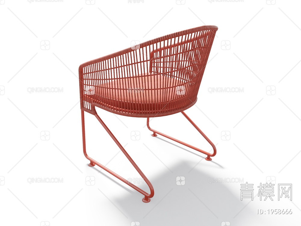 单椅 休闲椅3D模型下载【ID:1958666】