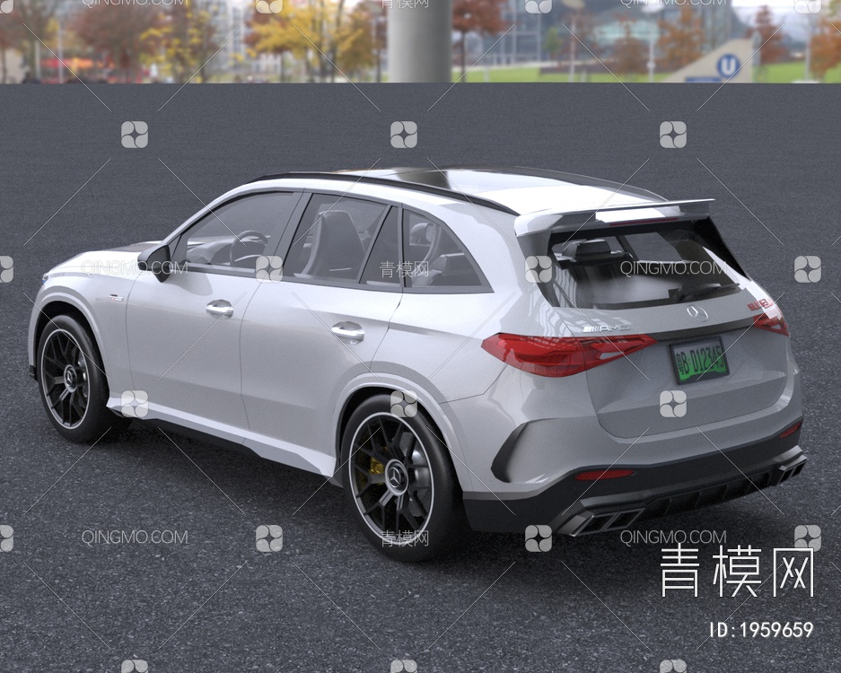 2024款奔驰glc63汽车3D模型下载【ID:1959659】