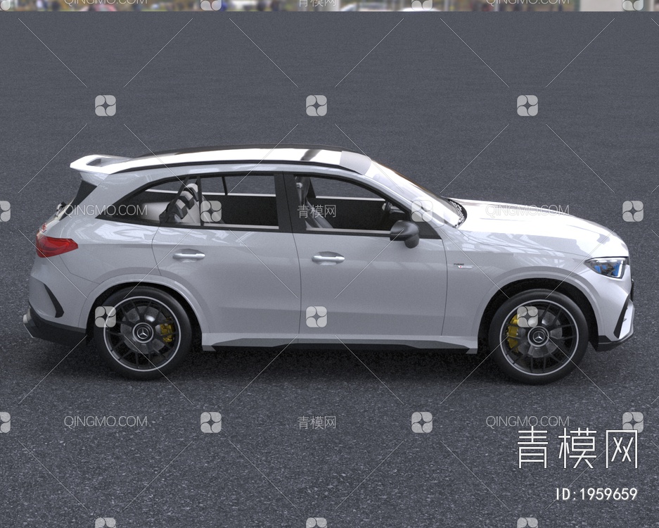 2024款奔驰glc63汽车3D模型下载【ID:1959659】