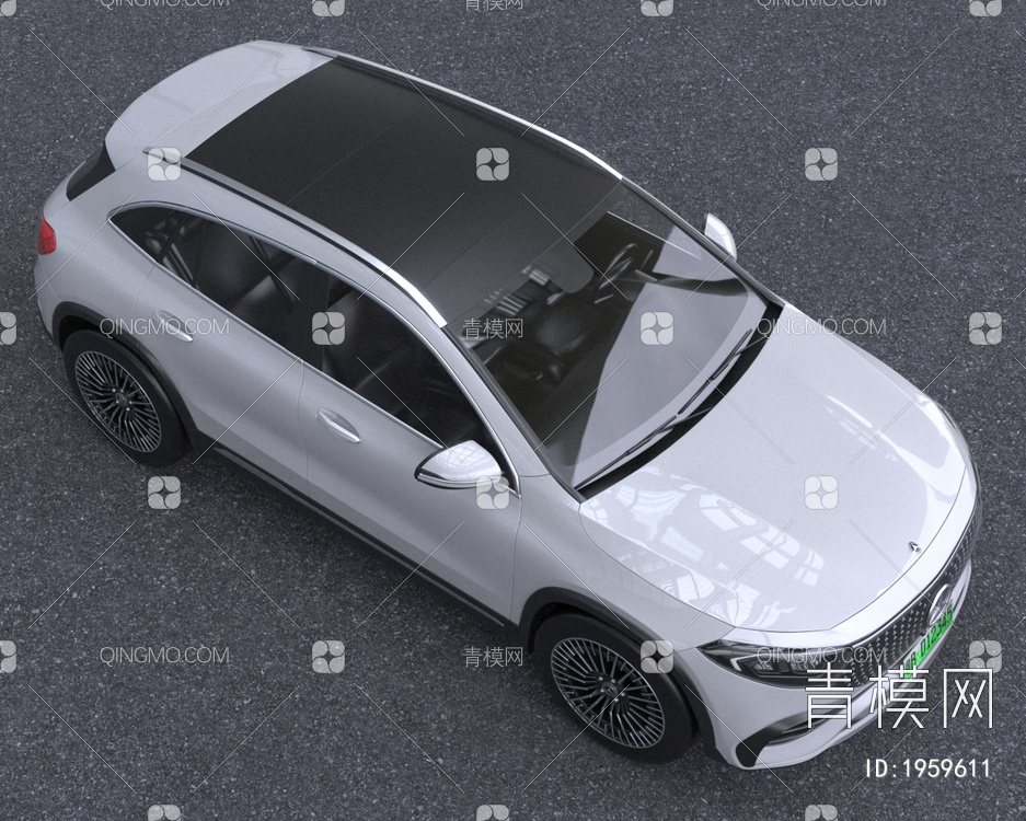 2024款奔驰EQA汽车3D模型下载【ID:1959611】