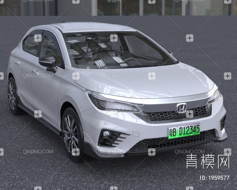 2022款本田锋范CityHatchback汽车3D模型下载【ID:1959577】