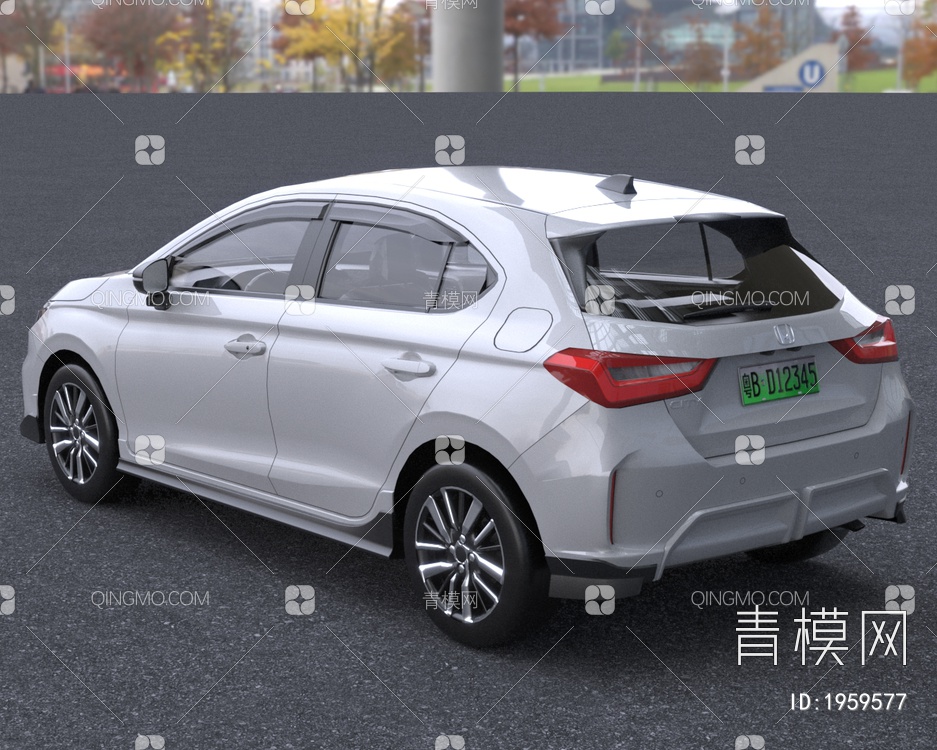 2022款本田锋范CityHatchback汽车3D模型下载【ID:1959577】