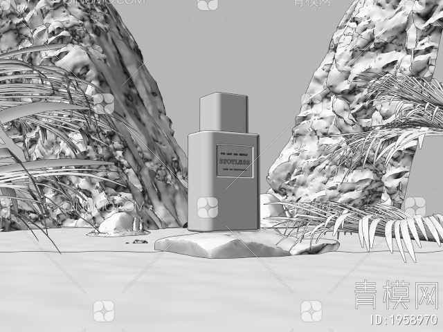 生活用品 香水摆件用品3D模型下载【ID:1958970】