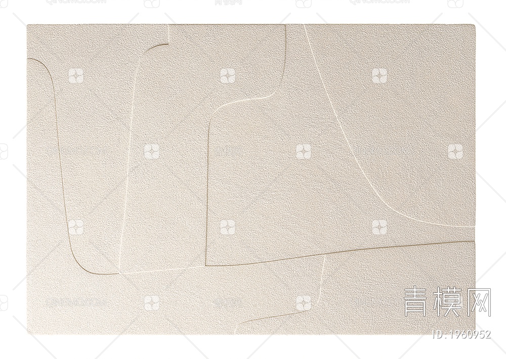 EcoKilim几何纹理地毯3D模型下载【ID:1960952】