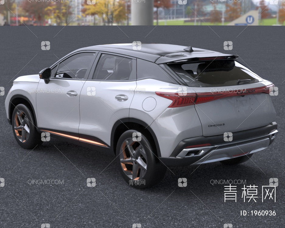 2022款奇瑞OmodaO5GT汽车3D模型下载【ID:1960936】