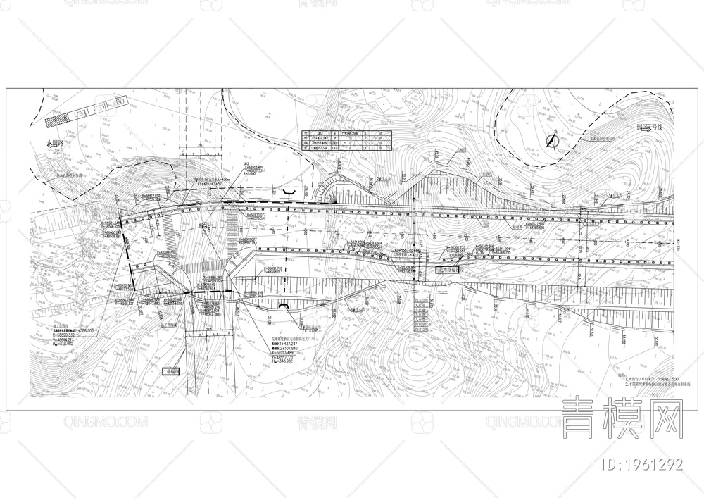 花滩路延长段施工图【ID:1961292】