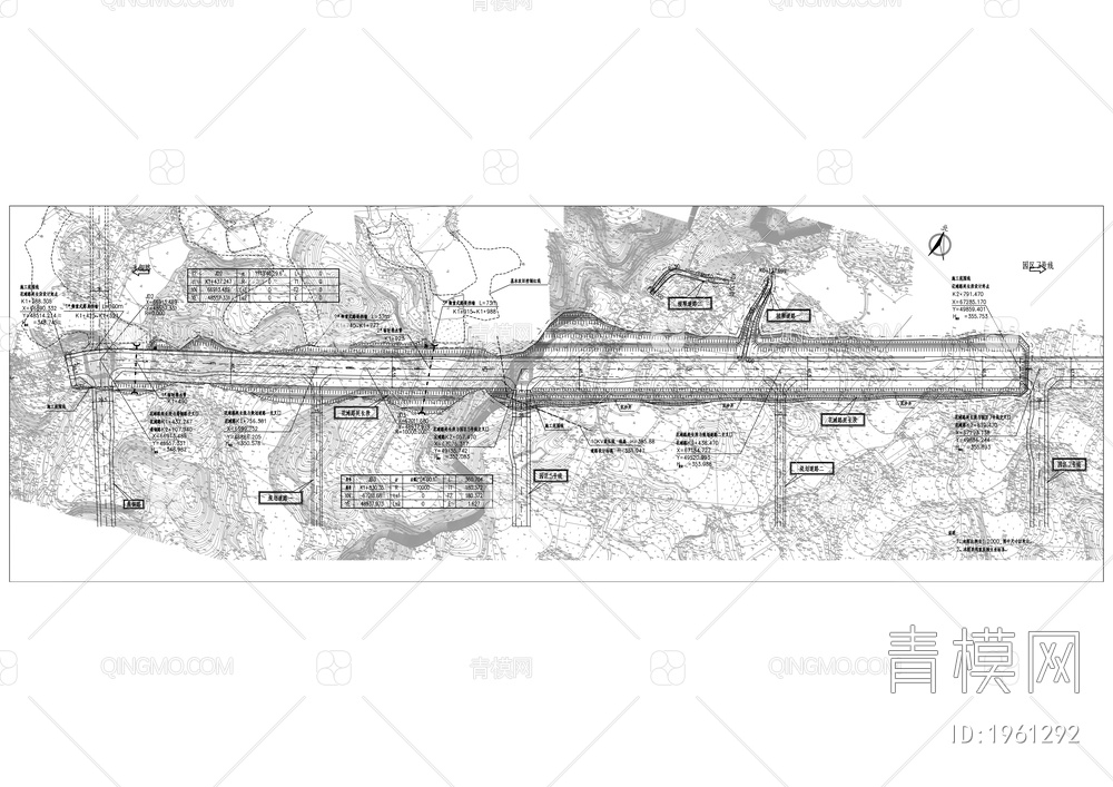 花滩路延长段施工图【ID:1961292】