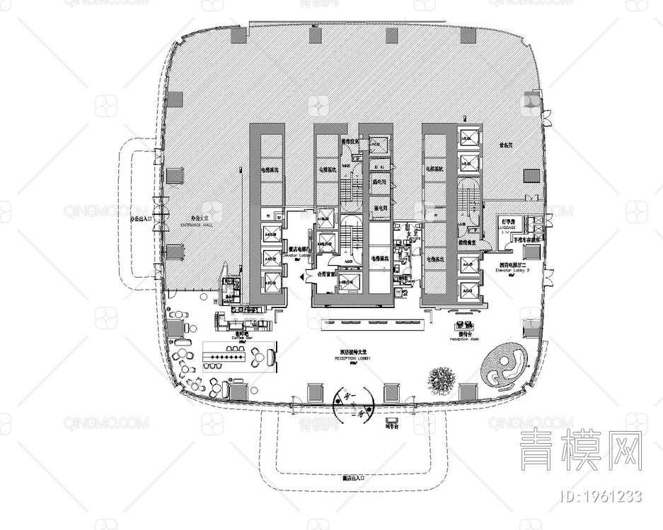 酒店大堂方案集_ccd【ID:1961233】