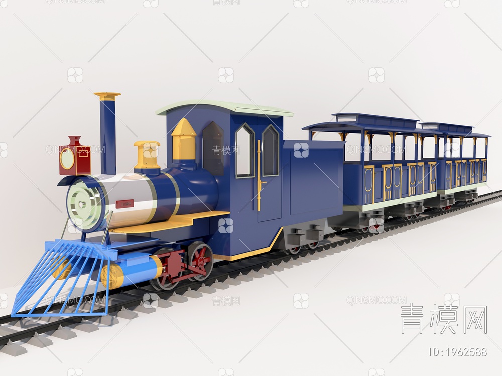 火车SU模型下载【ID:1962588】