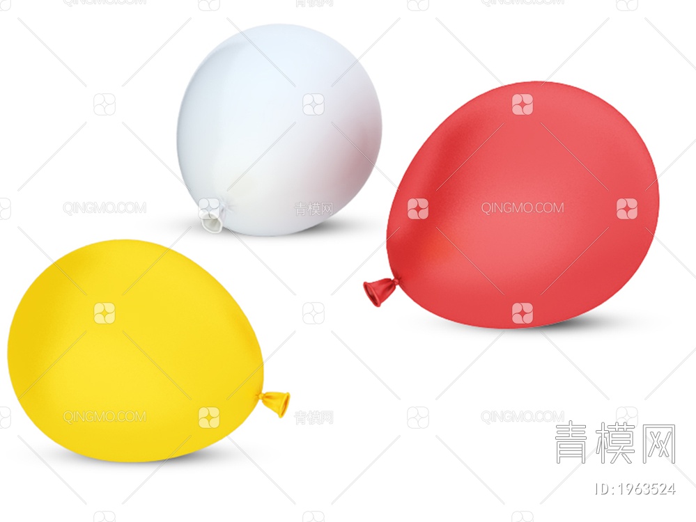 气球3D模型下载【ID:1963524】