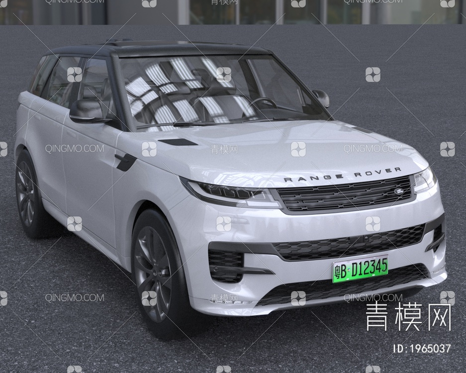 2023款路虎揽胜运动款汽车3D模型下载【ID:1965037】