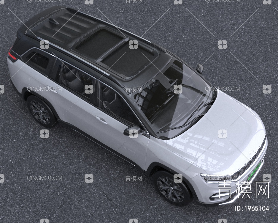 2022款吉普指挥官汽车低配版3D模型下载【ID:1965104】