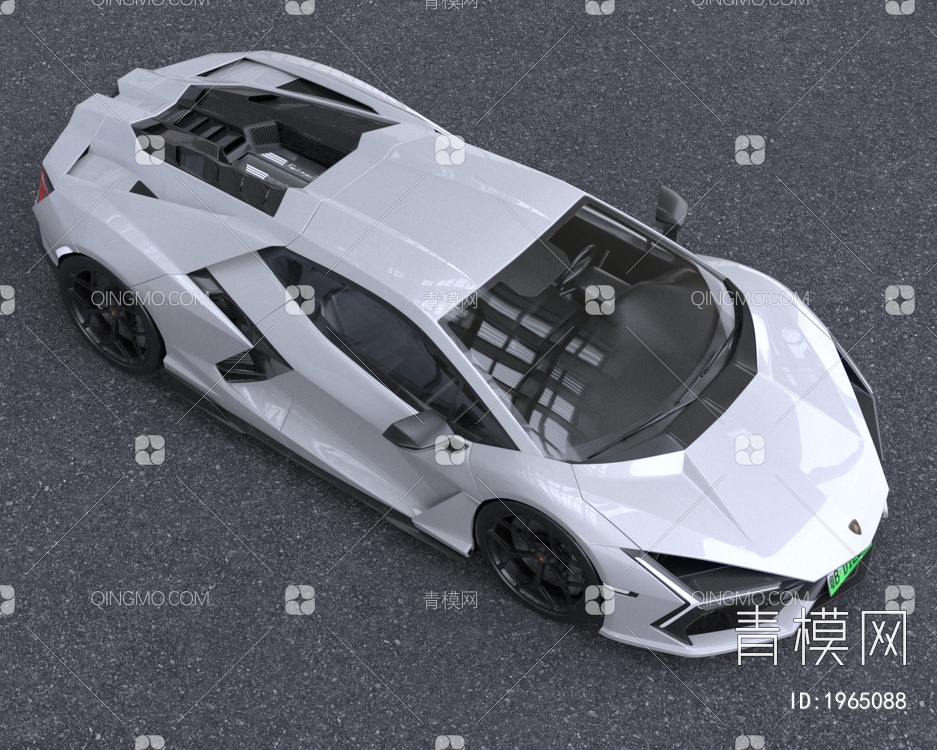 2023款兰博基尼跑车3D模型下载【ID:1965088】
