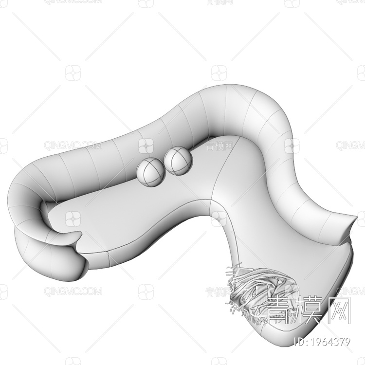 Capital异形沙发3D模型下载【ID:1964379】