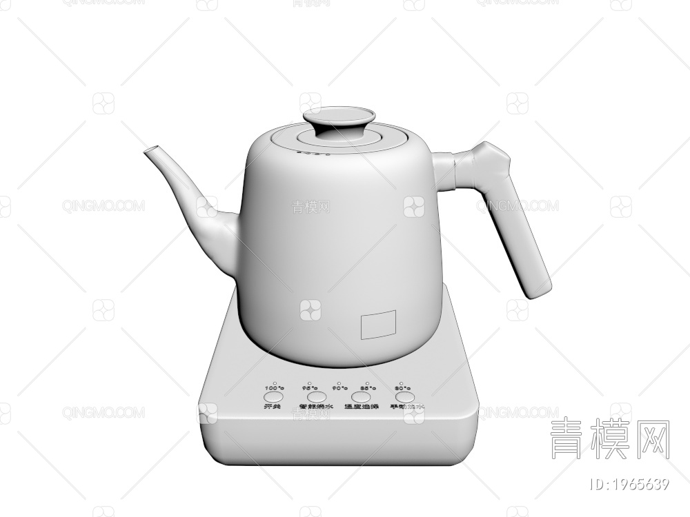 电热茶壶3D模型下载【ID:1965639】