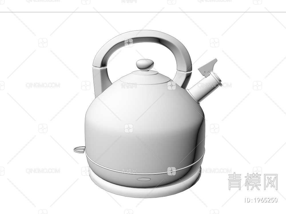 电热水壶3D模型下载【ID:1965250】