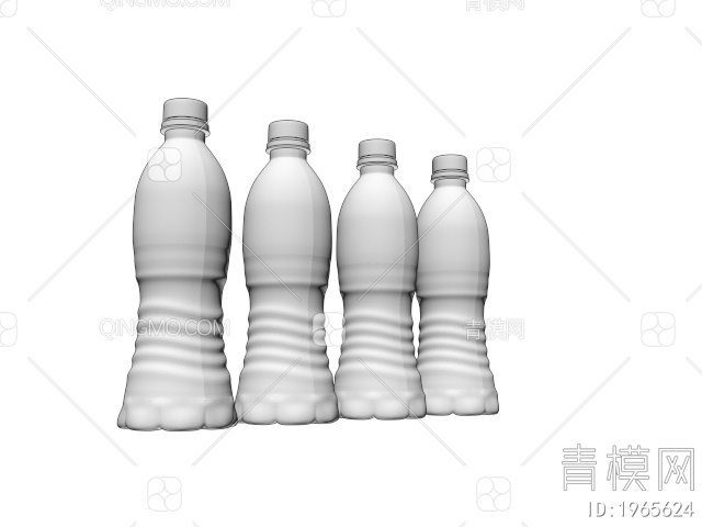 生活用品 矿泉水瓶子3D模型下载【ID:1965624】