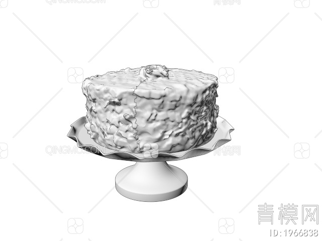 生活食品 蛋糕3D模型下载【ID:1966838】