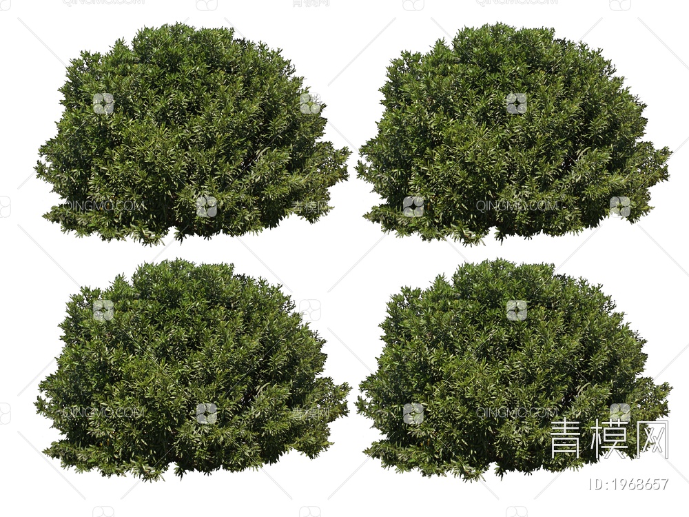 绿色植物 大树SU模型下载【ID:1968657】