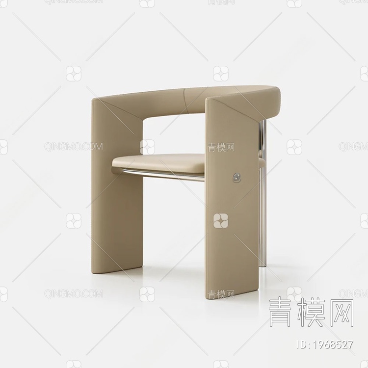 餐椅 椅子 单椅SU模型下载【ID:1968527】