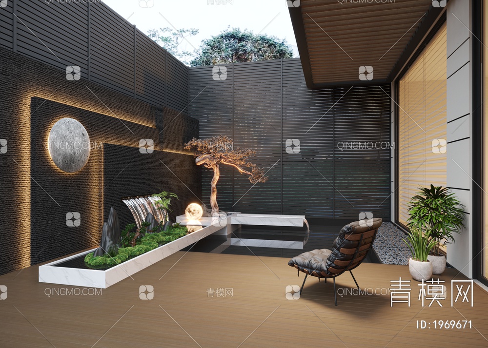 居家庭院3D模型下载【ID:1969671】