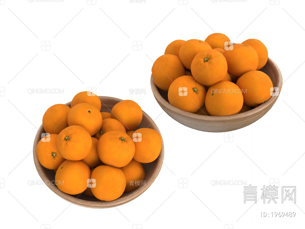 水果 橘子3D模型下载【ID:1969489】