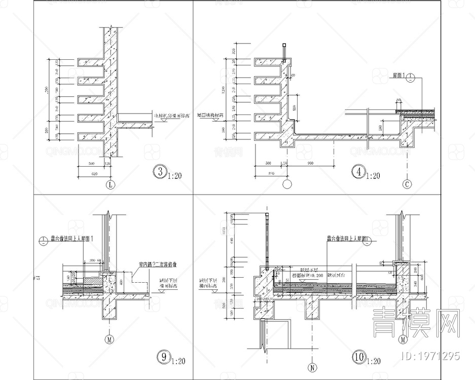 建筑CAD通用详图【ID:1971295】