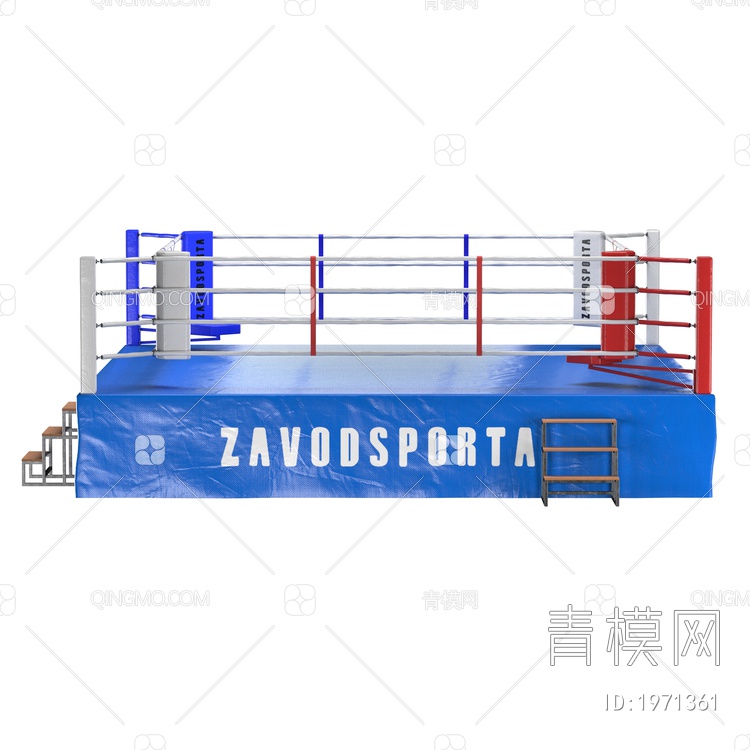 拳击比赛 拳击擂台 体育运动拳击台 扎沃德斯波特3D模型下载【ID:1971361】