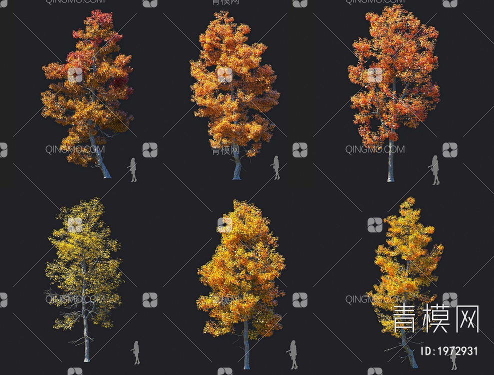 景观树3D模型下载【ID:1972931】