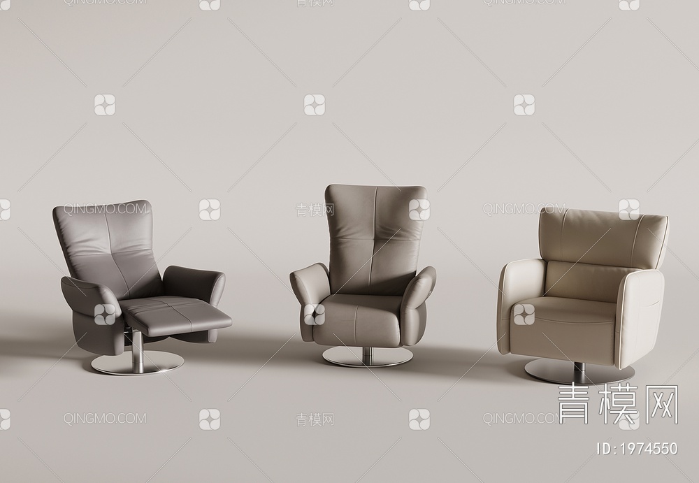 单椅3D模型下载【ID:1974550】