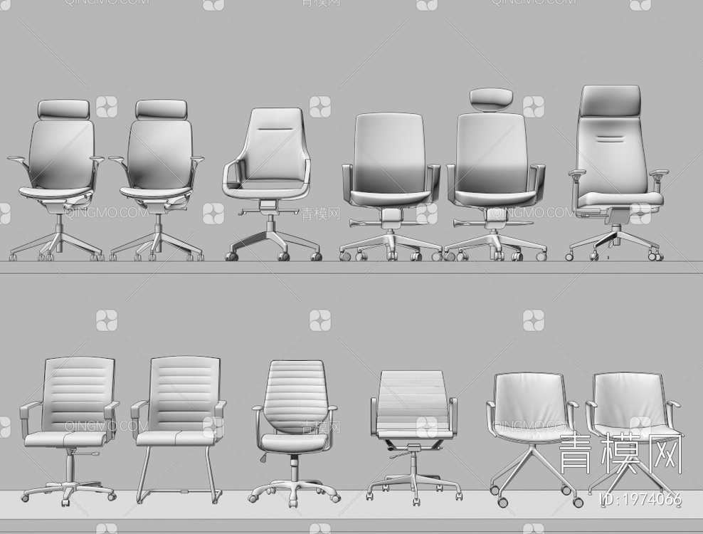 椅子3D模型下载【ID:1974066】