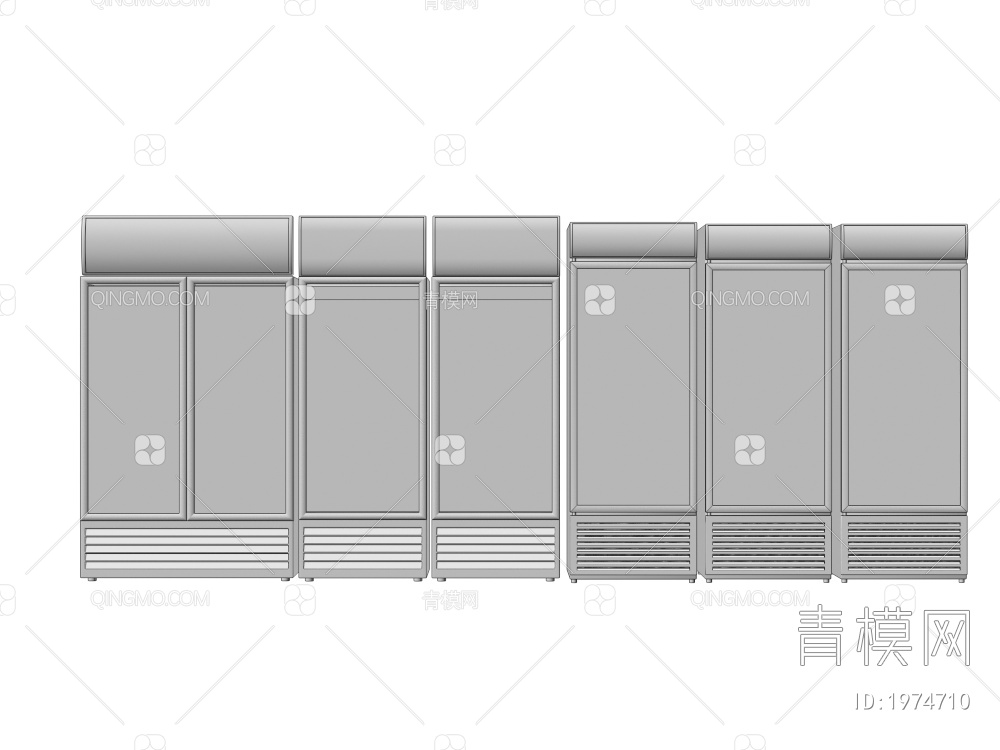 冷饮柜3D模型下载【ID:1974710】