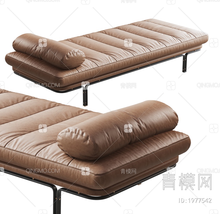 GallottiRadice床尾凳  沙发凳3D模型下载【ID:1977542】