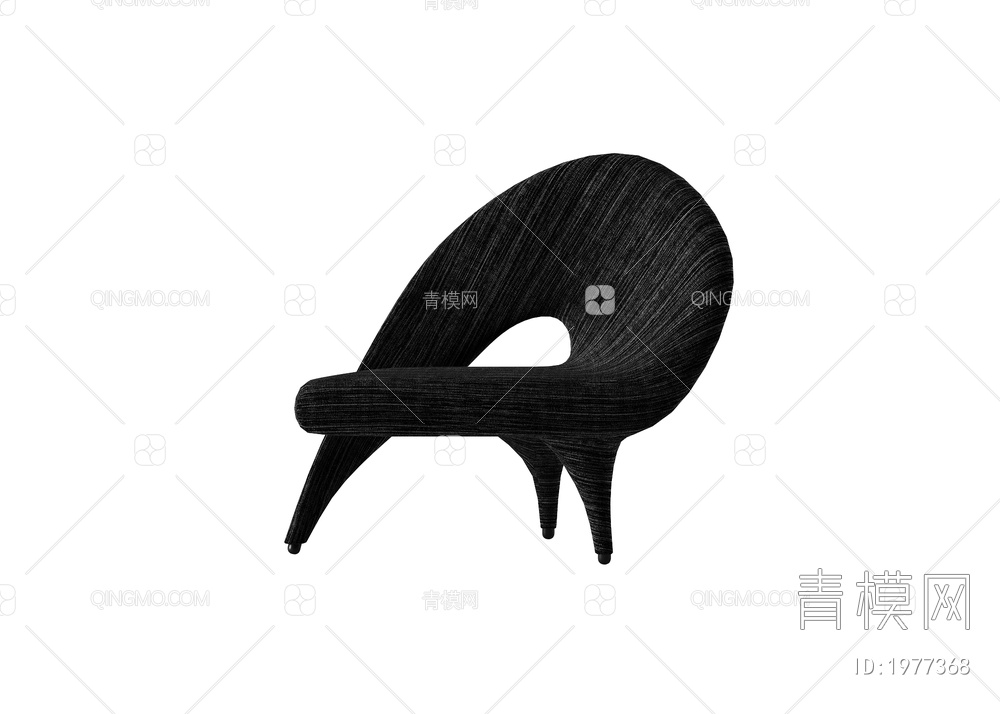 异形椅3D模型下载【ID:1977368】