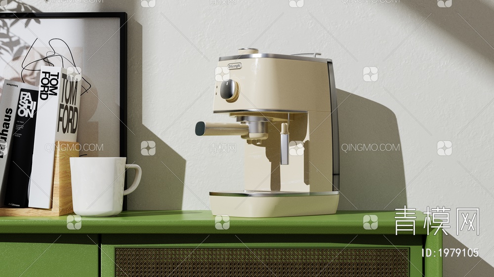 生活家电 咖啡机3D模型下载【ID:1979105】