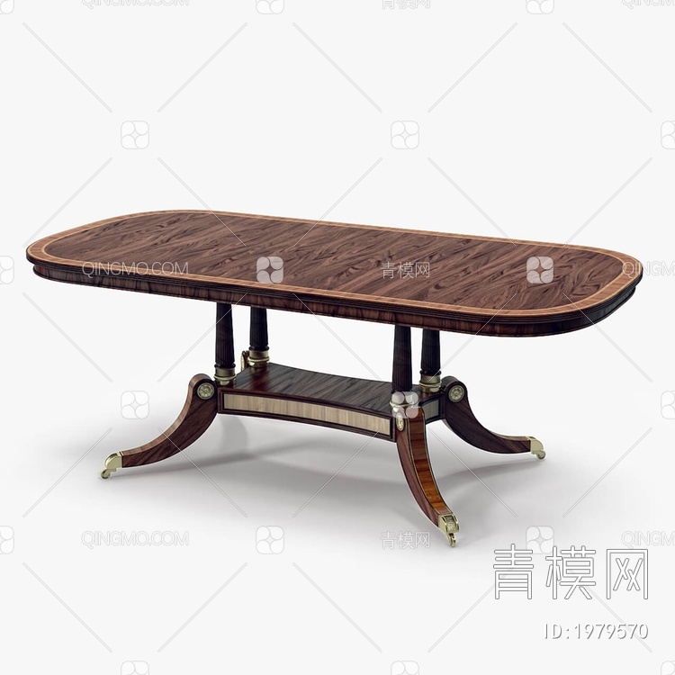 餐桌3D模型下载【ID:1979570】