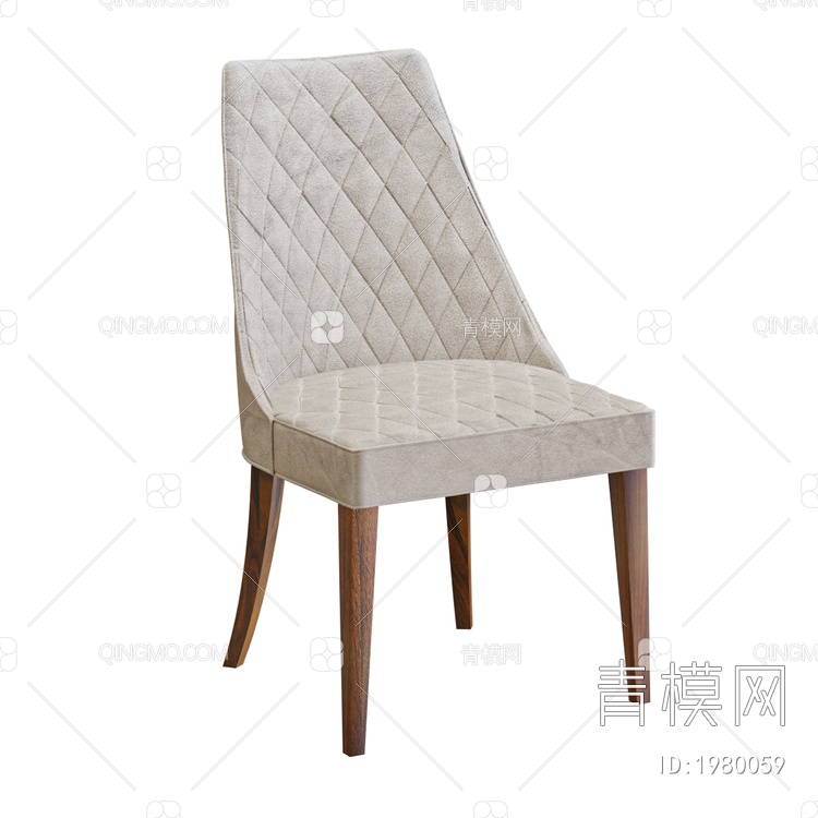 餐椅 单椅3D模型下载【ID:1980059】
