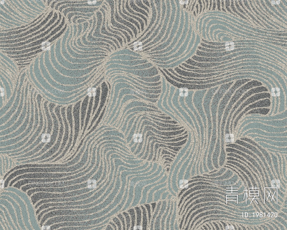 中式地毯贴图下载【ID:1981420】