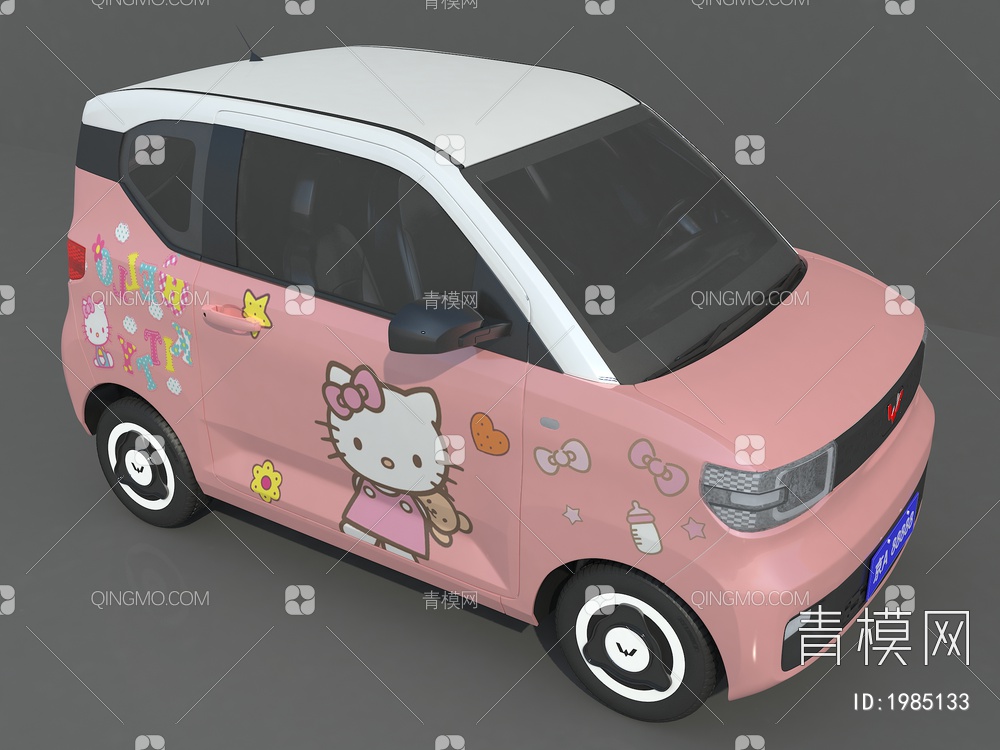 汽车，五菱宏光miniSU模型下载【ID:1985133】