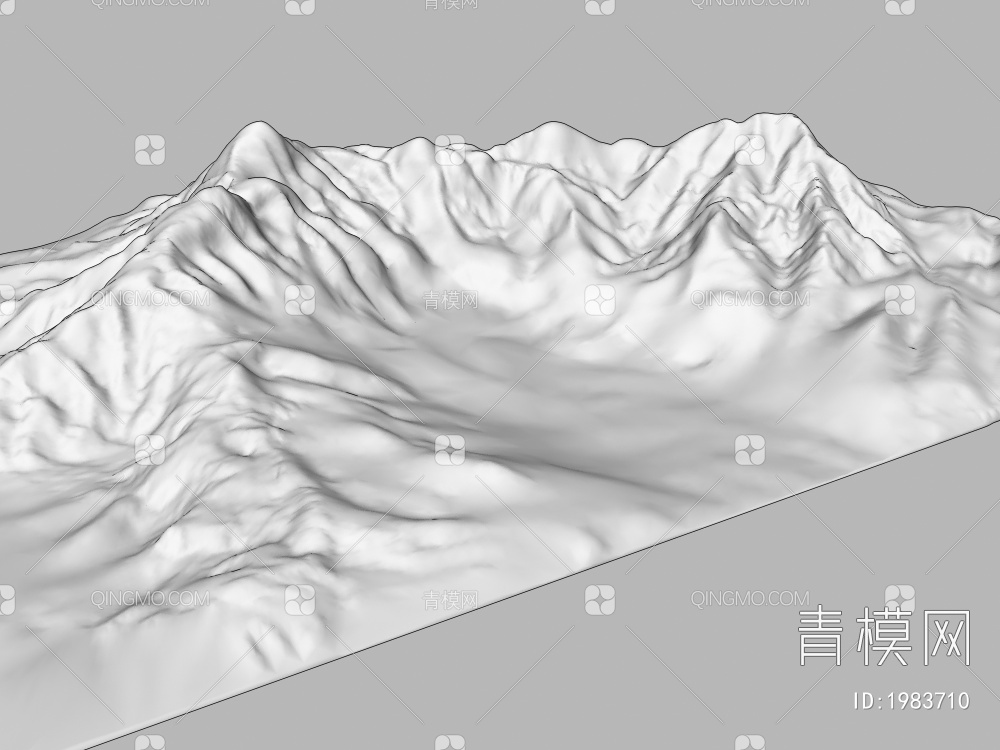 群山山脉3D模型下载【ID:1983710】