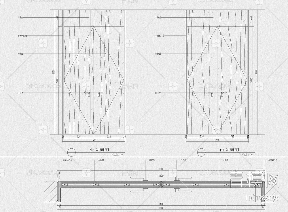 门表CAD【ID:1986095】