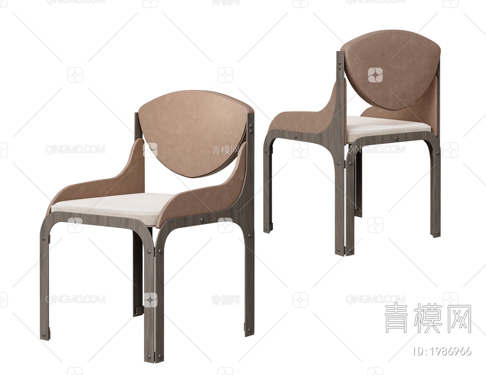 餐椅3D模型下载【ID:1986966】