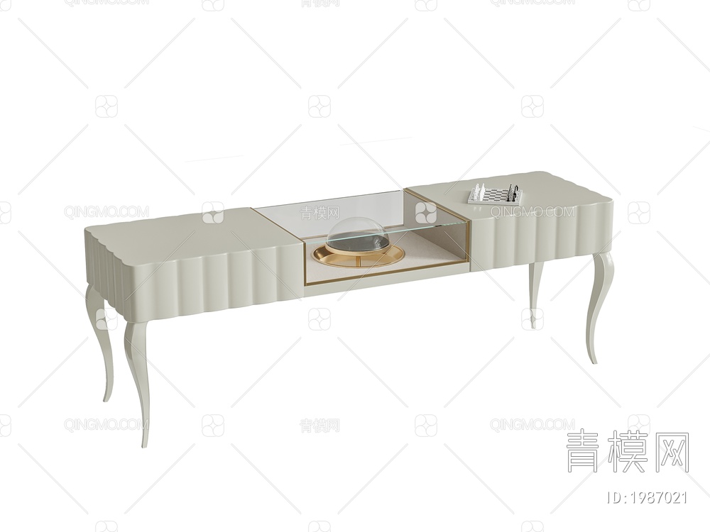 书桌组合 书桌3D模型下载【ID:1987021】
