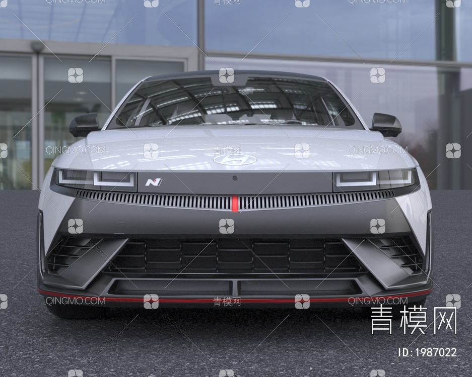 2023款IONIQ5N新能源汽车3D模型下载【ID:1987022】
