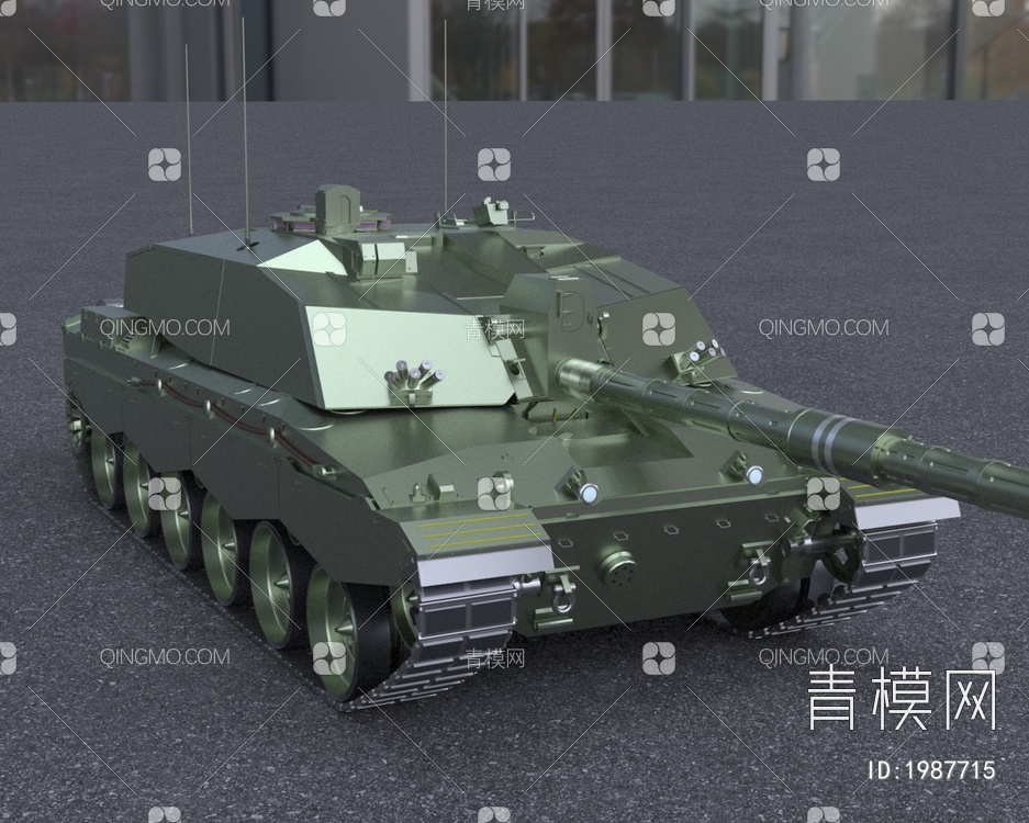 化坦克3D模型下载【ID:1987715】
