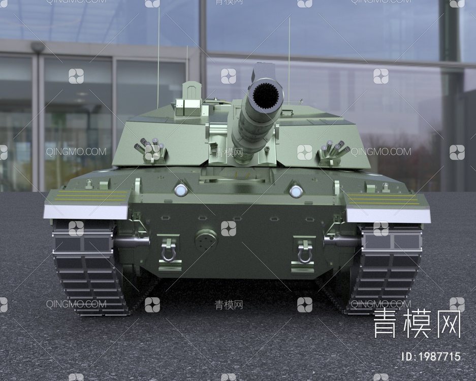 化坦克3D模型下载【ID:1987715】
